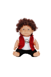 Curly Bebek 35 Cm. - Kurukafa Tişörtlü S01030151-48322 - Sunman