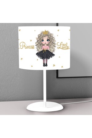 Curly Hair Princess Patterned Children's Room Digital Printed Children's Room Desktop Lampshade Chandelier - Instababyrooms