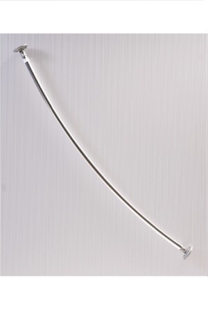 Curtain Pipe Inclined Telescopic Alu. Bright Anodized - Prima Nova