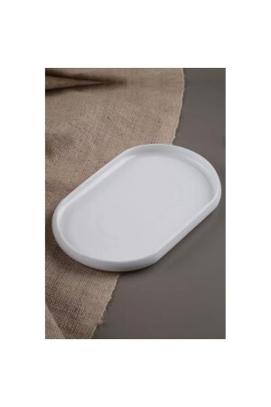 Curved Porcelain Single Boat Plate - 26,8 Cm Sct-21-0231 Mst344 MST344 - ACAR