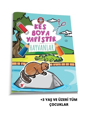 Cut Paint Paste - Animals - Çocuk Akademi