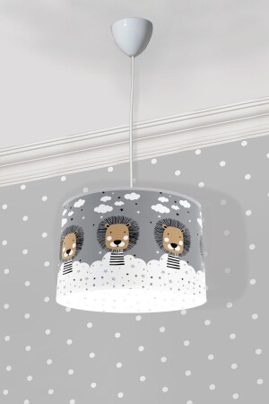 Cute Cloudy Lion Children's Room Pendant Lamp Chandelier - Genel Markalar