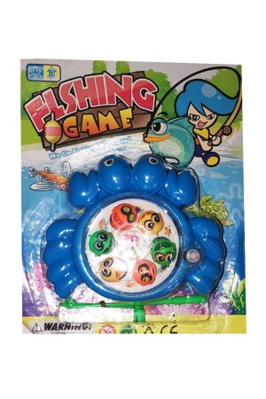 Cute Fisherman Fishing Game with Wind-Up Rod and Magnet - Blue Crab - Mahi Max