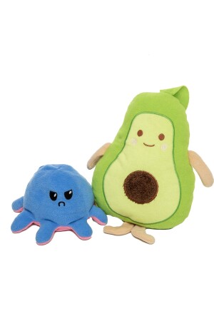 Cute Sleeping Companion Avocado And Mod Octopus Plush Toy Plush Pillow - Woodroffe