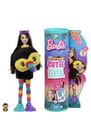 Cutie Reveal Bebekler Tropikal Orman Serisi - Kuş Hkp97-hkr00 - Barbie