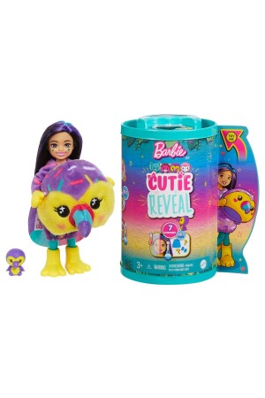 Cutie Reveal Dolls Chelsea Tropical Forest Series HKR12-HKR16 Toucan - Barbie