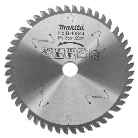 Cutting disc 165x20x2.4mm 48T MAKITA - Makita Accessories