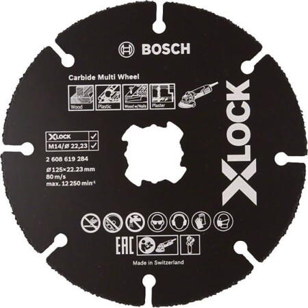 Cutting disc for wood BOSCH XLOCK/M14/22.2 - Bosch Accessories