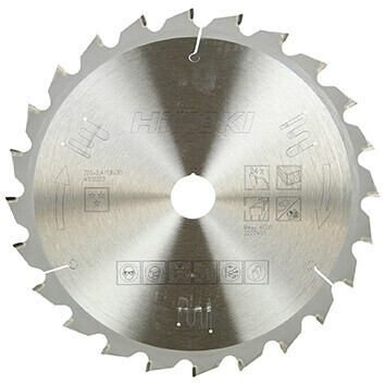Cutting disc for wood HiKOKI 255x30x1.8mm 24T - HiKOKI Accessories