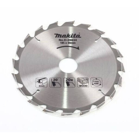 Cutting disc for wood MAKITA 185x30/20/16x2,0mm 20T - Makita Accessories