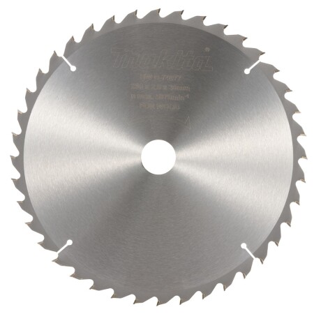 Cutting disc for wood MAKITA D-74077 260x30x2.6mm Z-40 - Makita Accessories