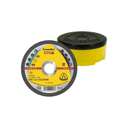 Cutting disc KLINGSPOR Edge 125x1.2mm - Klingspor