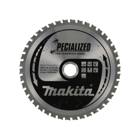 Cutting disc MAKITA 165x20x1.75 42T - Makita