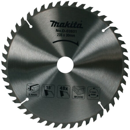 Cutting disc MAKITA 235x30x2.4mm 48T 15° - Makita Accessories