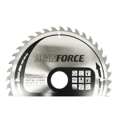 Cutting disc MAKITA 270x30x2.6mm 18T 20° - Makita Accessories