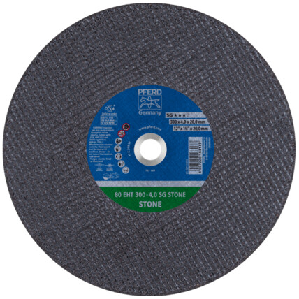 Cutting disc PFERD 80 EHT 300-4.0 SG STONE 20.0 - Pferd
