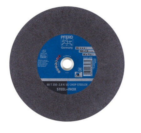 Cutting disc PFERD 80 T350-2.8 A 36 K SG-CHOP-INOX/25.4 - Pferd