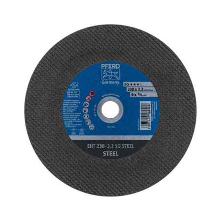 Cutting disc PFERD EHT A24 S SG 230x3.2x22.23mm - Pferd