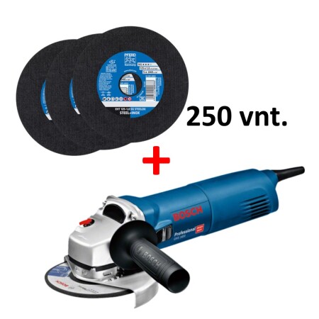 Cutting discs PFERD EHT 125x1.0mm SG Steelox, 250pcs. with accessory - Pferd