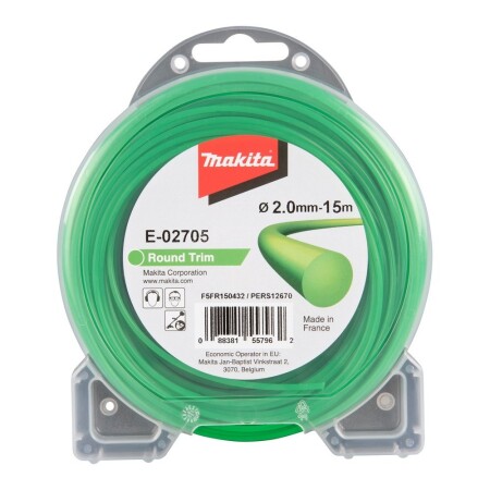 Cutting line MAKITA 2.0mm/15m - Makita Accessories