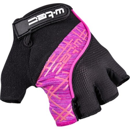 Cycling gloves W-TEC Karolea - Black-Violet-Pink - W-TEC