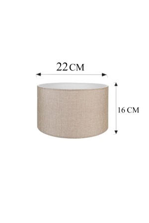 Cylinder Kumbeji 22' Lampshade Table Lamp Hat - Evlight