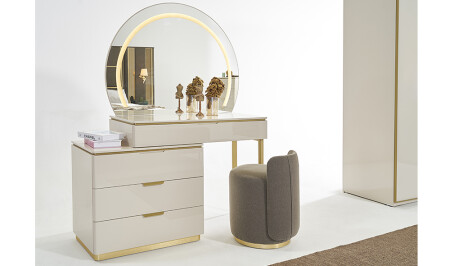 Cyprus Led Mirrored Dresser - Cadde Yıldız