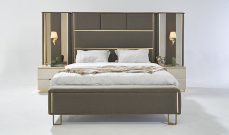 Cyprus Storage Bed and Headboard - Cadde Yıldız