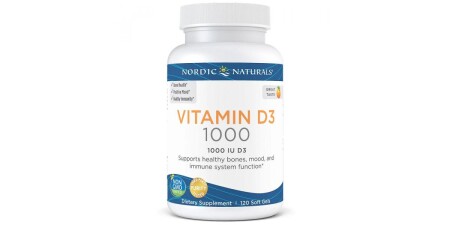 D3 Vitamini, 1000 IU Portakal - 120 softgel - Nordic Naturals