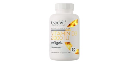 D3 Vitamini 2000 IU - 60 kapsül - OstroVit