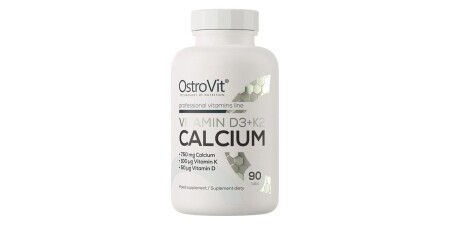 D3 Vitamini + K2 Kalsiyum - 90 tablet - OstroVit