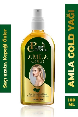 Dabur Amla Gold Hair Care Oil 100 Ml - Puer Cheveu