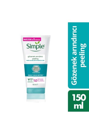 Daily Skin Detox Pore Purifying Peeling for Clean and Shine-free Skin 150 ml 8710447474426 - Simple