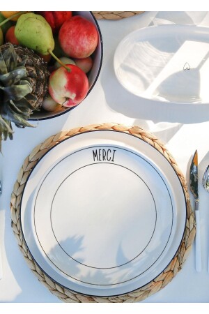 Daily Tunes Serving Plate Set of 6 - 26 Cm DLY003 - The Mia