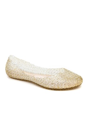 Daily Women's Anti-Slip Thick Sole Silvery Soft Stylish Pool Beach Sea Shoes J1-j2 - İmershoes