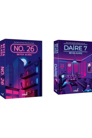 Daire 7 Nr. 26 Taschenbuch Beyza Alkoç 2 Buchset - İndigo Kitap