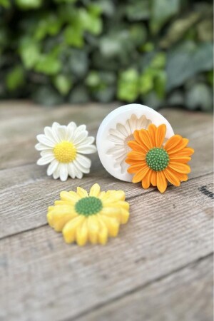 Daisy Flower Candle Mold (Silicone) 1 Piece - Rufusconcept
