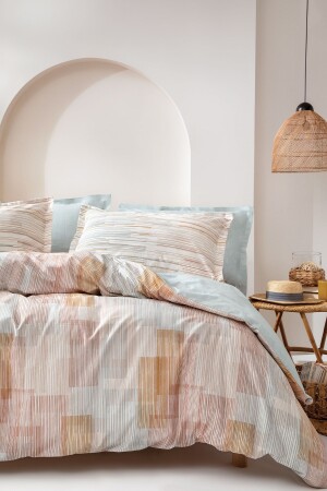Dales Double Ranforce Duvet Cover Set - Sage - Yataş