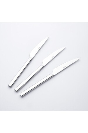 - Dalyan Plain 6-Piece Dessert Knife Set 101040 - Nehir