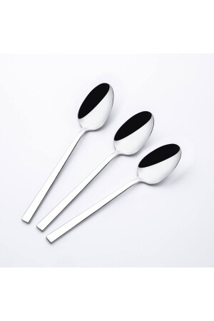 - Dalyan Plain 6-Piece Dessert Spoon Set 101039 - Nehir