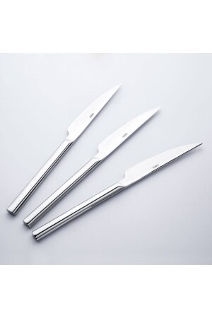 Dalyan Sade 1 Set of 6 Dinner Knife Set NHRDLYN1TK0012 - Nehir