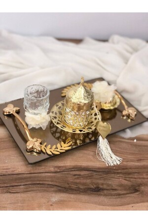 Damat Kahvesi Tepsisi, Damat Fincanı Tepsisi, Tuzlu Kahve Tepsisi, Tuzlu Kahve Fincanı PRA-7025277-4689 - Denseden