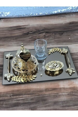 Damat Tepsisi Damat Fincanı Kahve Tepsisi Kahve Fincanı PRA-6932302-3986 - Denseden