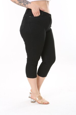 DAMEN-STRETCH-LYCRA-JEANS-CAPRI - Eylülxxl