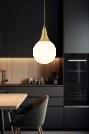 Damla Single Antique Modern Pendelleuchte Küche Wohnzimmer Pendelleuchte Kronleuchter - Apliqa