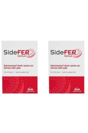 MNZ-Drop المكمل الغذائي 30ml زجاجة - حزمة 2 8699293593881x2 - Sidefer