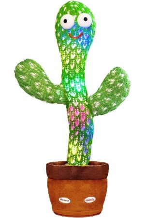 Dancing Toy Rechargeable Talking Voice Repeating Cactus Toy with 120 Songs - Filemingo