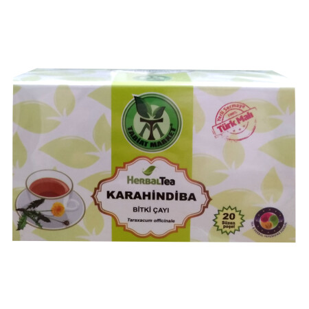Dandelion Herbal Tea 20 Filtering Bags - Tabiat Market