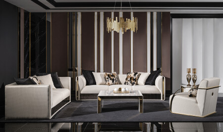 Dante Luxury Sofa Set - Cadde Yıldız