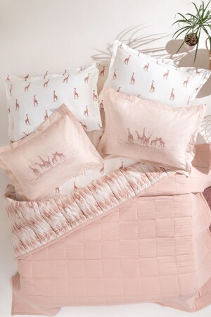 Danver Single Co-Mic Bedspread Set - Blush - Yataş
